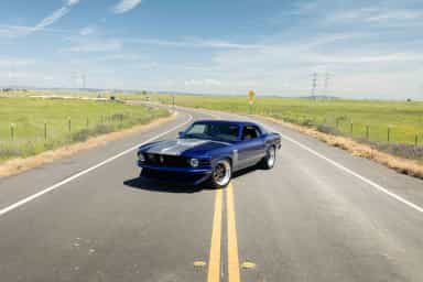Supercharged Coyote-Powered 1970 Ford Mustang SportsRoof 5-Speed thumbnail 3