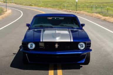 Supercharged Coyote-Powered 1970 Ford Mustang SportsRoof 5-Speed thumbnail 2