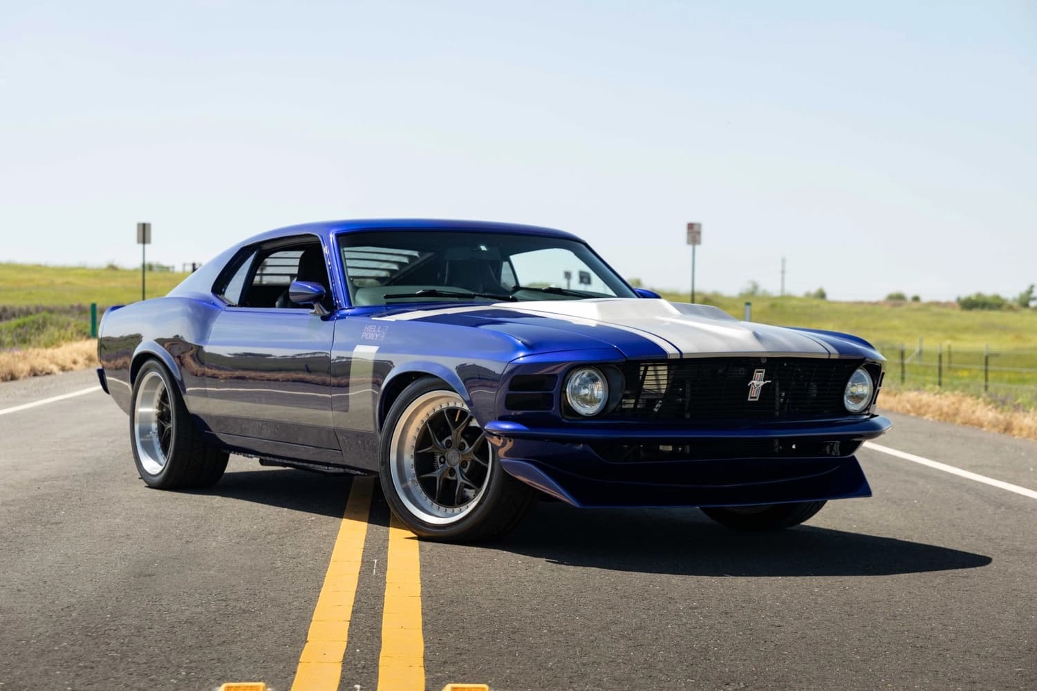 Supercharged Coyote-Powered 1970 Ford Mustang SportsRoof 5-Speed
